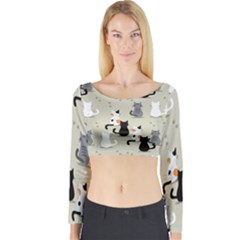 Long Sleeve Crop Top 