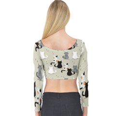 Long Sleeve Crop Top 
