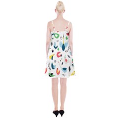 Spaghetti Strap Velvet Dress 