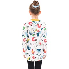 Kids  Double Breasted Button Coat 