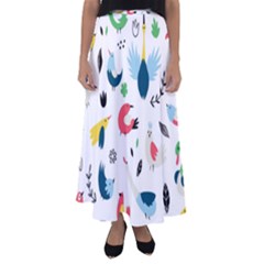 Flared Maxi Skirt 