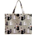 Zipper Mini Tote Bag 