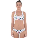 Cross Back Hipster Bikini Set 