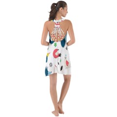 Show Some Back Chiffon Dress 