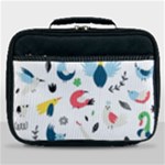 Vector Set Isolates With Cute Birds Scandinavian Style Lunch Bag