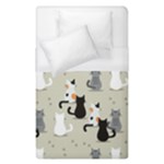 Cute Cat Seamless Pattern Duvet Cover (Single Size)