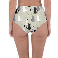 Reversible High-Waist Bikini Bottoms 