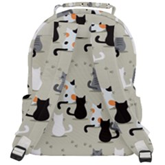 Rounded Multi Pocket Backpack 