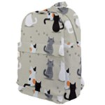 Cute Cat Seamless Pattern Classic Backpack