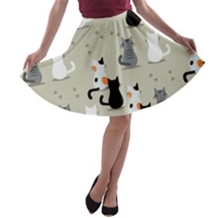 A-line Skater Skirt 