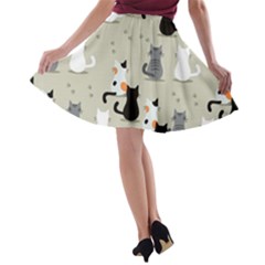 A-line Skater Skirt 