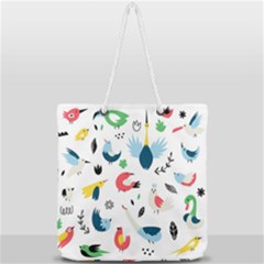 Full Print Rope Handle Tote (Large) 