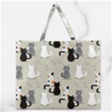 Zipper Large Tote Bag 