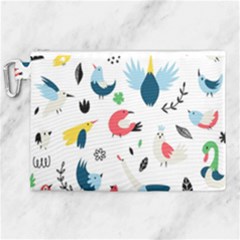 Canvas Cosmetic Bag (XL) 