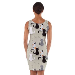 Wrap Front Bodycon Dress 