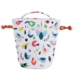 Drawstring Bucket Bag 