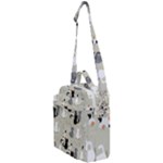 Cute Cat Seamless Pattern Crossbody Day Bag