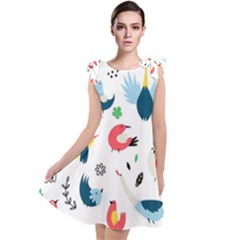 Tie Up Tunic Dress 