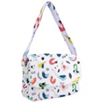Vector Set Isolates With Cute Birds Scandinavian Style Courier Bag