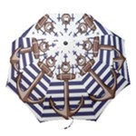 Anchor Background Design Folding Umbrellas