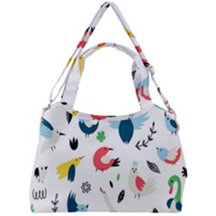 Double Compartment Shoulder Bag 