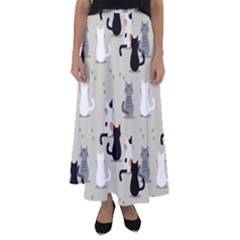 Flared Maxi Skirt 