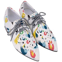 Women s Pointed Oxford Shoes 