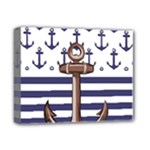 Anchor Background Design Deluxe Canvas 14  x 11  (Stretched)