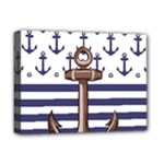 Anchor Background Design Deluxe Canvas 16  x 12  (Stretched) 