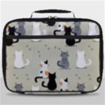 Cute Cat Seamless Pattern Full Print Lunch Bag