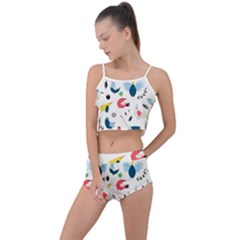 Summer Cropped Co-Ord Set 