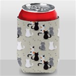Cute Cat Seamless Pattern Can Holder