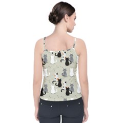 Velvet Spaghetti Strap Top 