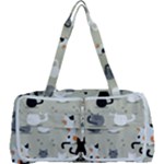 Cute Cat Seamless Pattern Multi Function Bag