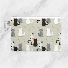 Canvas Cosmetic Bag (Large) 