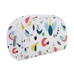 Vector Set Isolates With Cute Birds Scandinavian Style Make Up Case (Small)