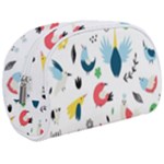 Vector Set Isolates With Cute Birds Scandinavian Style Make Up Case (Medium)