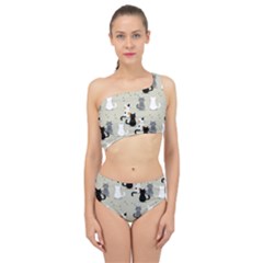 Spliced Up Two Piece Swimsuit 