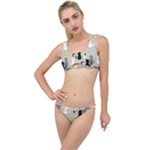 Cute Cat Seamless Pattern The Little Details Bikini Set