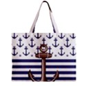 Zipper Mini Tote Bag 