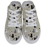 Cute Cat Seamless Pattern Half Slippers