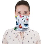 Vector Set Isolates With Cute Birds Scandinavian Style Face Covering Bandana (Adult)