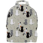 Cute Cat Seamless Pattern Mini Full Print Backpack