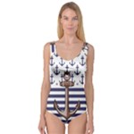 Anchor Background Design Princess Tank Leotard 