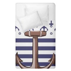 Anchor Background Design Duvet Cover Double Side (Single Size) from ArtsNow.com
