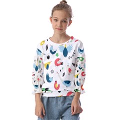 Kids  Cuff Sleeve Top 