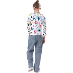 Kids  Cuff Sleeve Top 