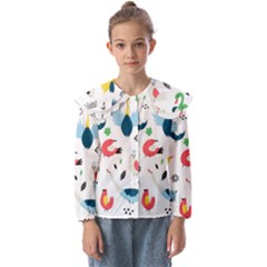 Kids  Peter Pan Collar Blouse 
