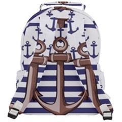 Rounded Multi Pocket Backpack 