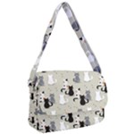 Cute Cat Seamless Pattern Courier Bag